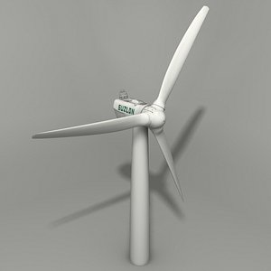 3ds max wind turbine