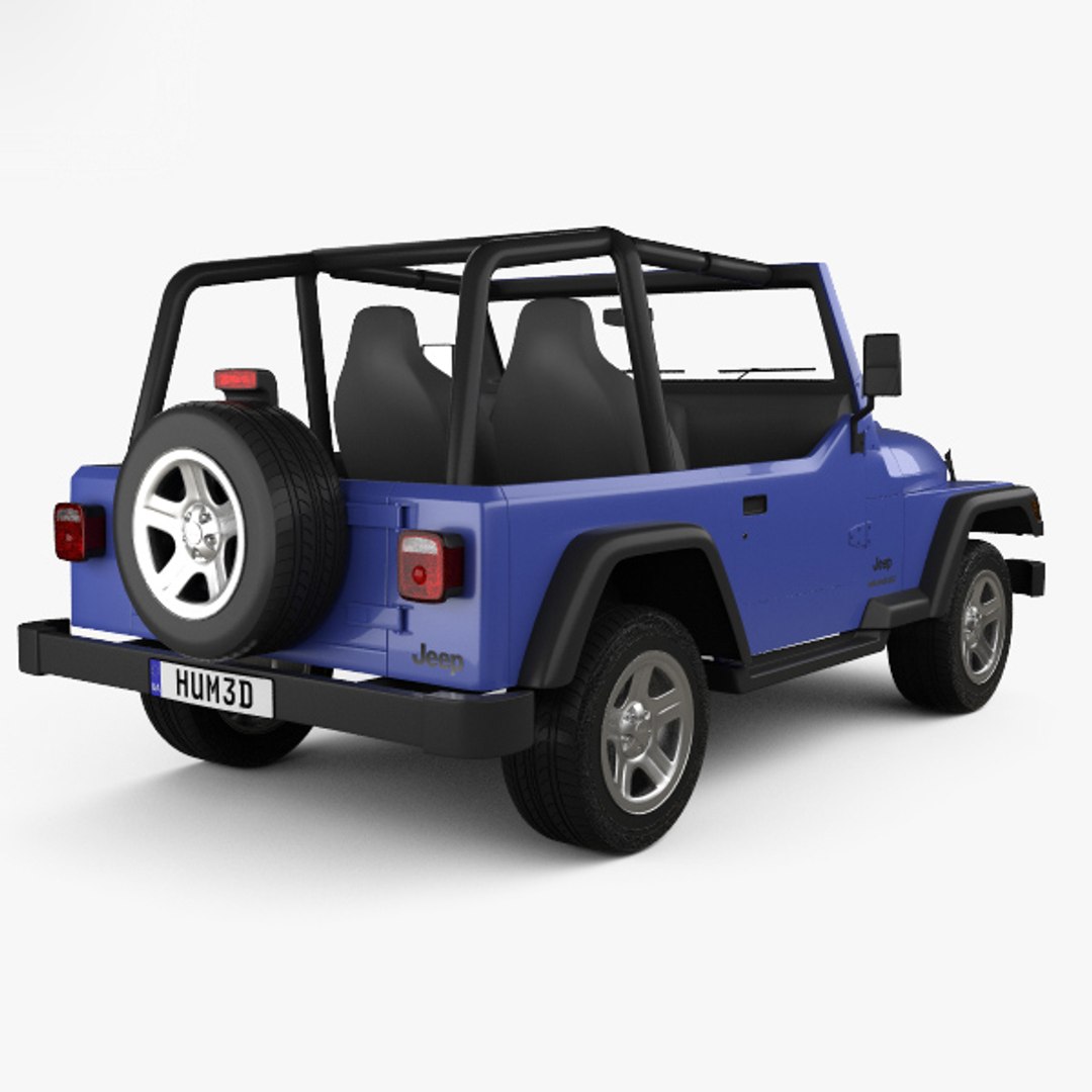 Jeep Wrangler Tj Model - TurboSquid 1367031