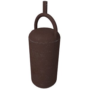 3d sci-fi chamfer container capsule