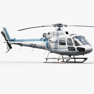 eurocopter h125 3d model