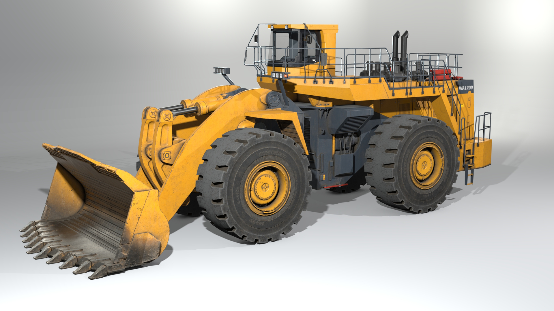 Wheel Loader Rigged model - TurboSquid 1983788