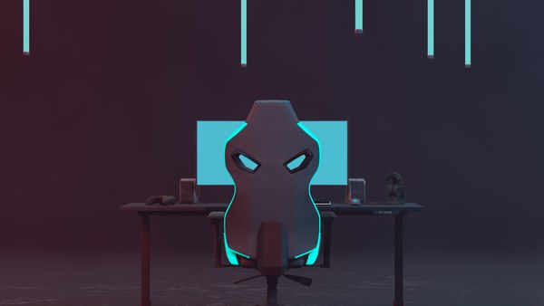 Gaming Chair Product Animation 3D 모델 - TurboSquid 2086924