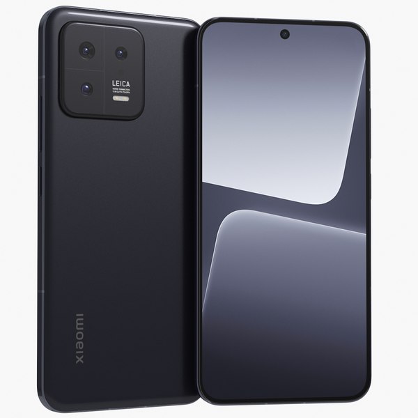 3D model Xiaomi 13 Black