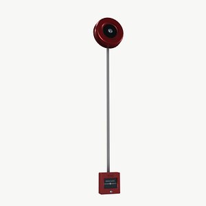 Fire Alarm 3D model