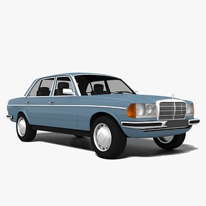 3D model Mercedes-Benz W123