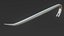 Crowbar Obj and Blend 3D model