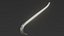 Crowbar Obj and Blend 3D model