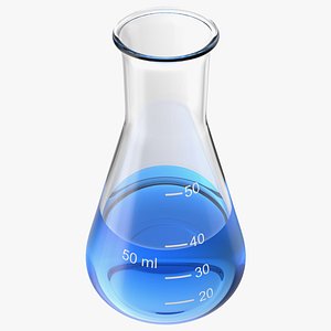 3D Conical Flask 50ml