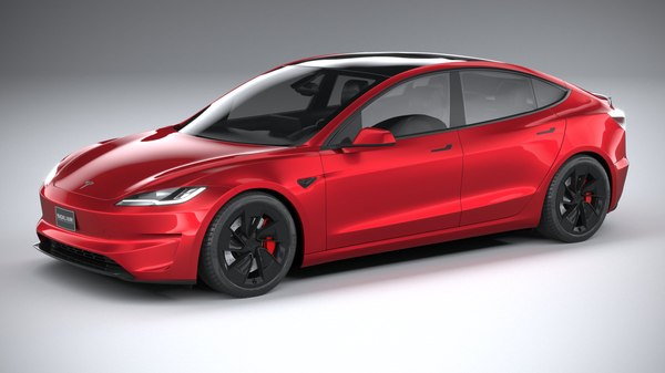 テスラ モデル 3 パフォーマンス 20253Dモデル - TurboSquid 2223158