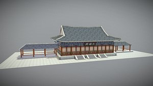 3D model Bulguksa Daewongjeon