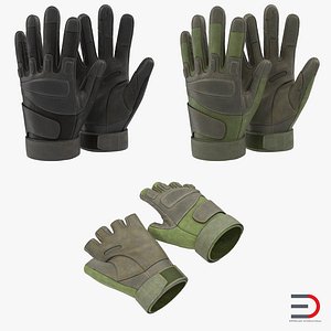 3ds military gloves