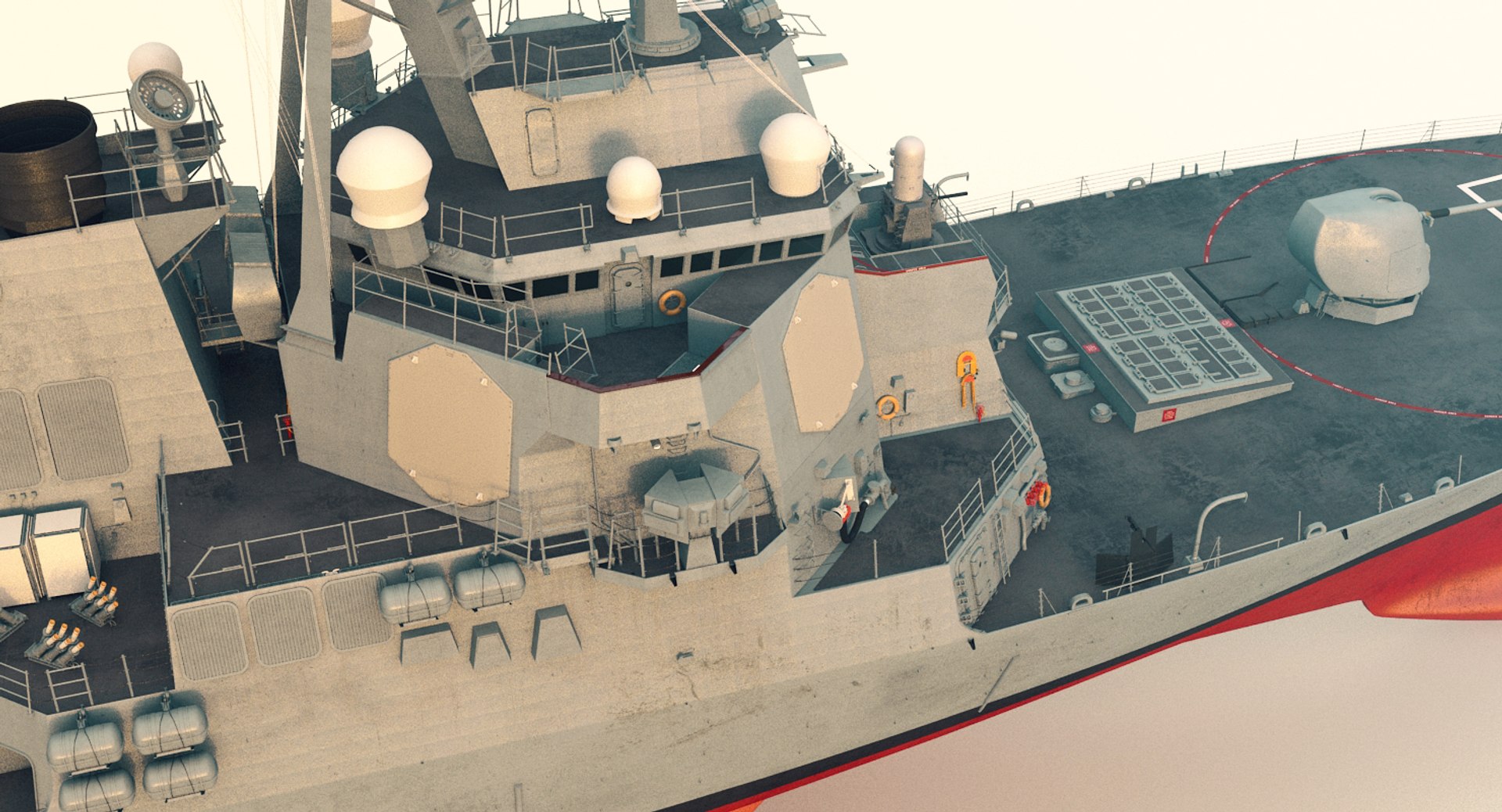 3D Model Uss Decatur - TurboSquid 1400619