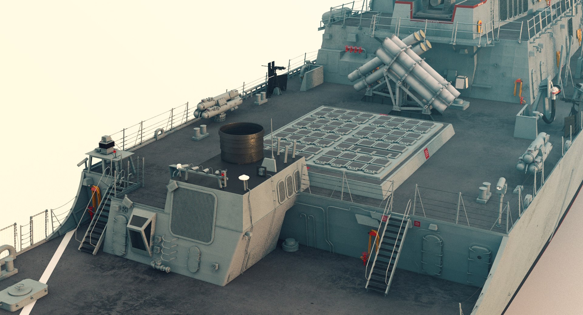 3D Model Uss Decatur - TurboSquid 1400619