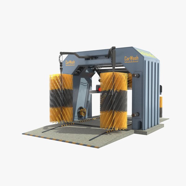 3D CarWash Models TurboSquid