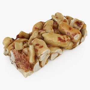 3D Peanut Bar 01 model