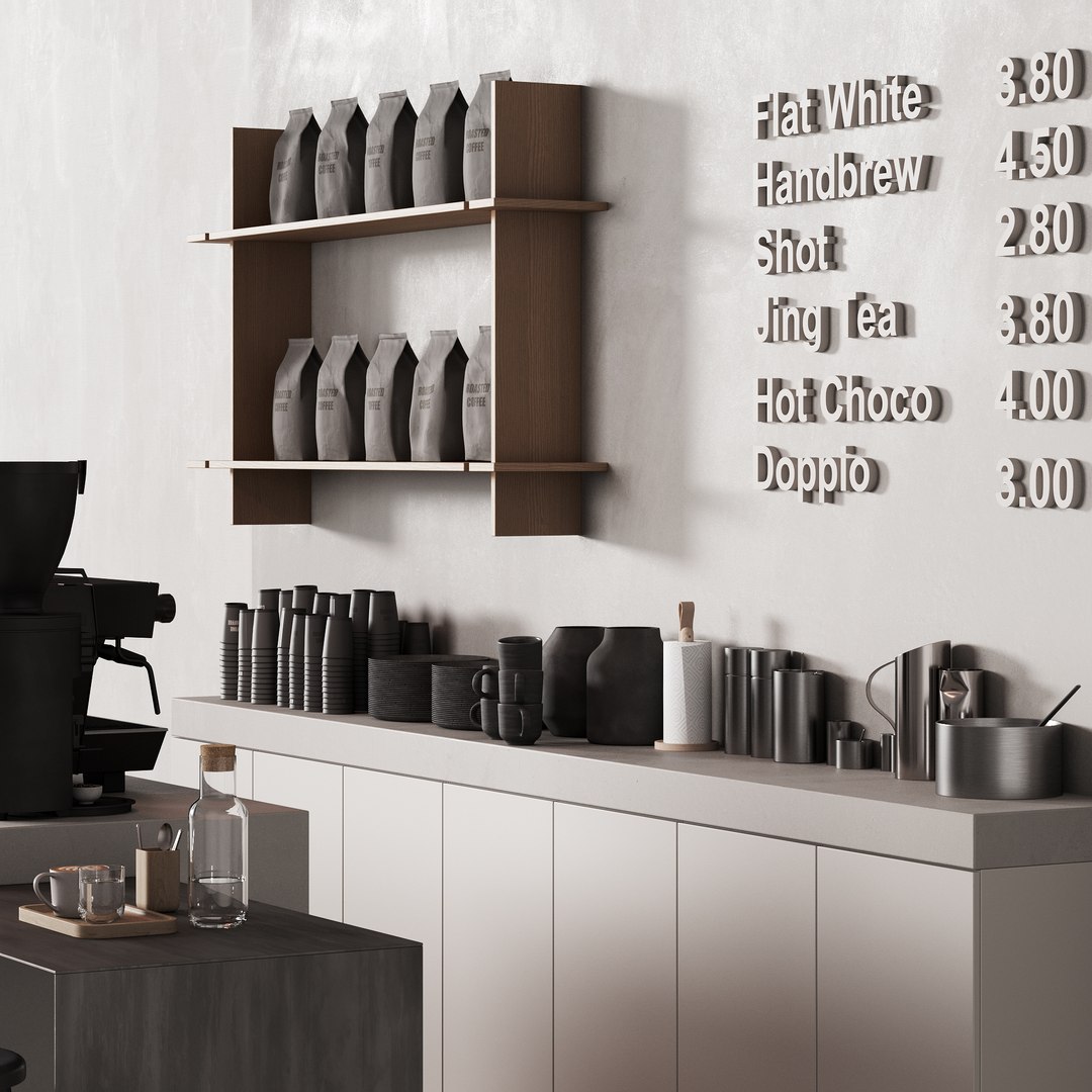 533 Cafe And Restaurant 01 Coffee Spot 01 3D Model - TurboSquid 2309622