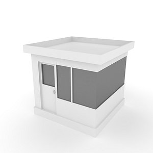 3D model guard house