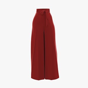 skirt pants 3D model