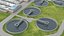 Modern Water Treatment Plant PBR 3D model