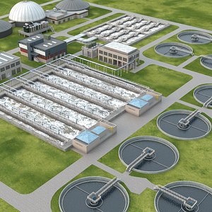 Modern Water Treatment Plant PBR
