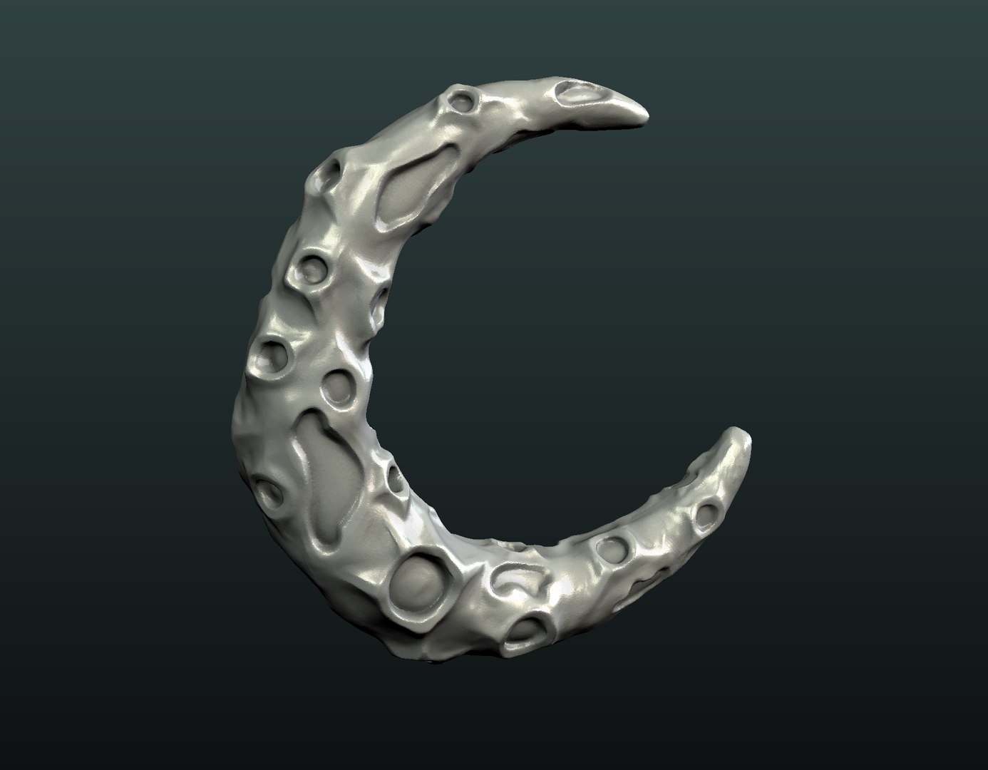 3D crescent model - TurboSquid 1390135