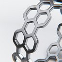 Honeycomb Geometric Ring - 3D Printable Design
