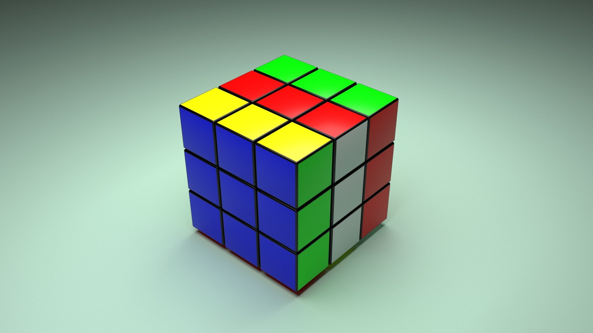 3D model Making Flag Of Italy With Rubiks Cube - TurboSquid 1833736