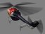 3d model bo105 helicopter