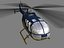 3d model bo105 helicopter