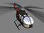 3d model bo105 helicopter