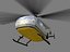 3d model bo105 helicopter