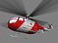 3d model bo105 helicopter