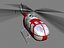3d model bo105 helicopter