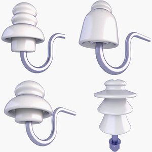 3D Electrical Insulators v2 model
