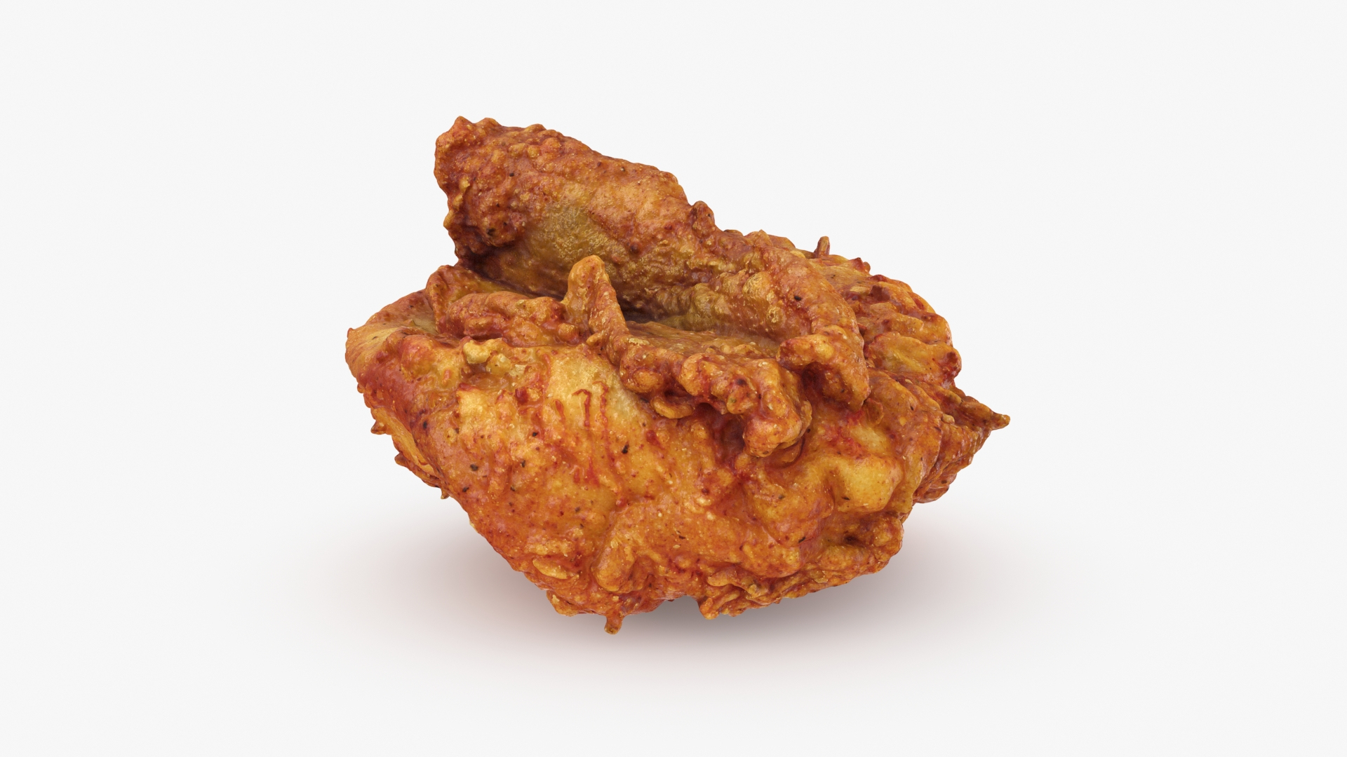 KFC Fried Chicken Breast 2 3D Model - TurboSquid 2324172