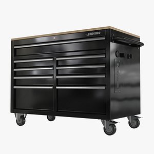 Mobile Tool Chest with 9 Drawers