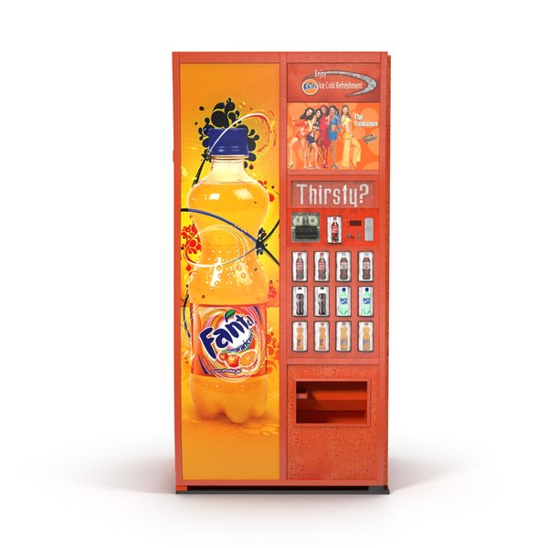 fanta soda machine
