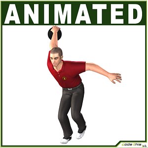 Bowling Player 10850tris