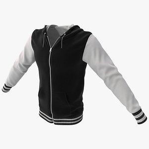 Hooded Zip Up Sweatshirt