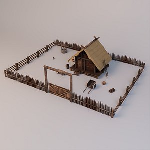 3D Village House