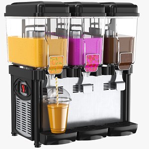 Drink Dispenser With Milkshake