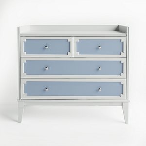 whisper chest drawers rooma 3D model