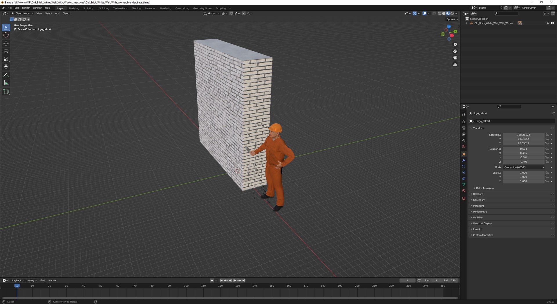 3D Old Brick White Wall With Worker model https://p.turbosquid.com/ts-thumb/bn/CfuQlA/ND/oldbrickwhitewallwithworkervray3dmodel023/jpg/1729637656/1920x1080/fit_q87/58c2642a98dc65cab916ebdab1c773e614a5a6cd/oldbrickwhitewallwithworkervray3dmodel023.jpg