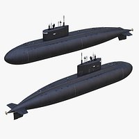 Diesel Electric Submarine Kilo Class Russian