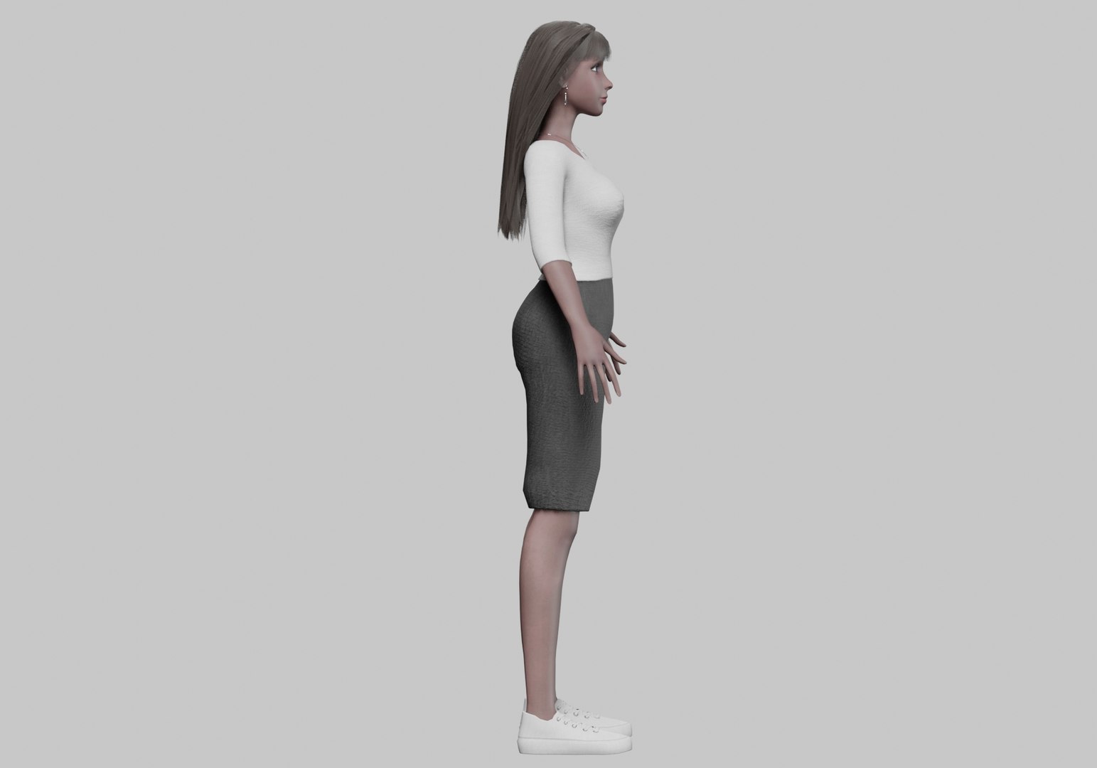 Basic Beautiful Woman V30084 Model - TurboSquid 2266758