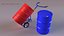 Barrel Truck e due barili