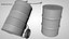 Barrel Truck e due barili