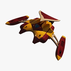 Grendizer Marine Spacer - 3D HighPoly Model 3D