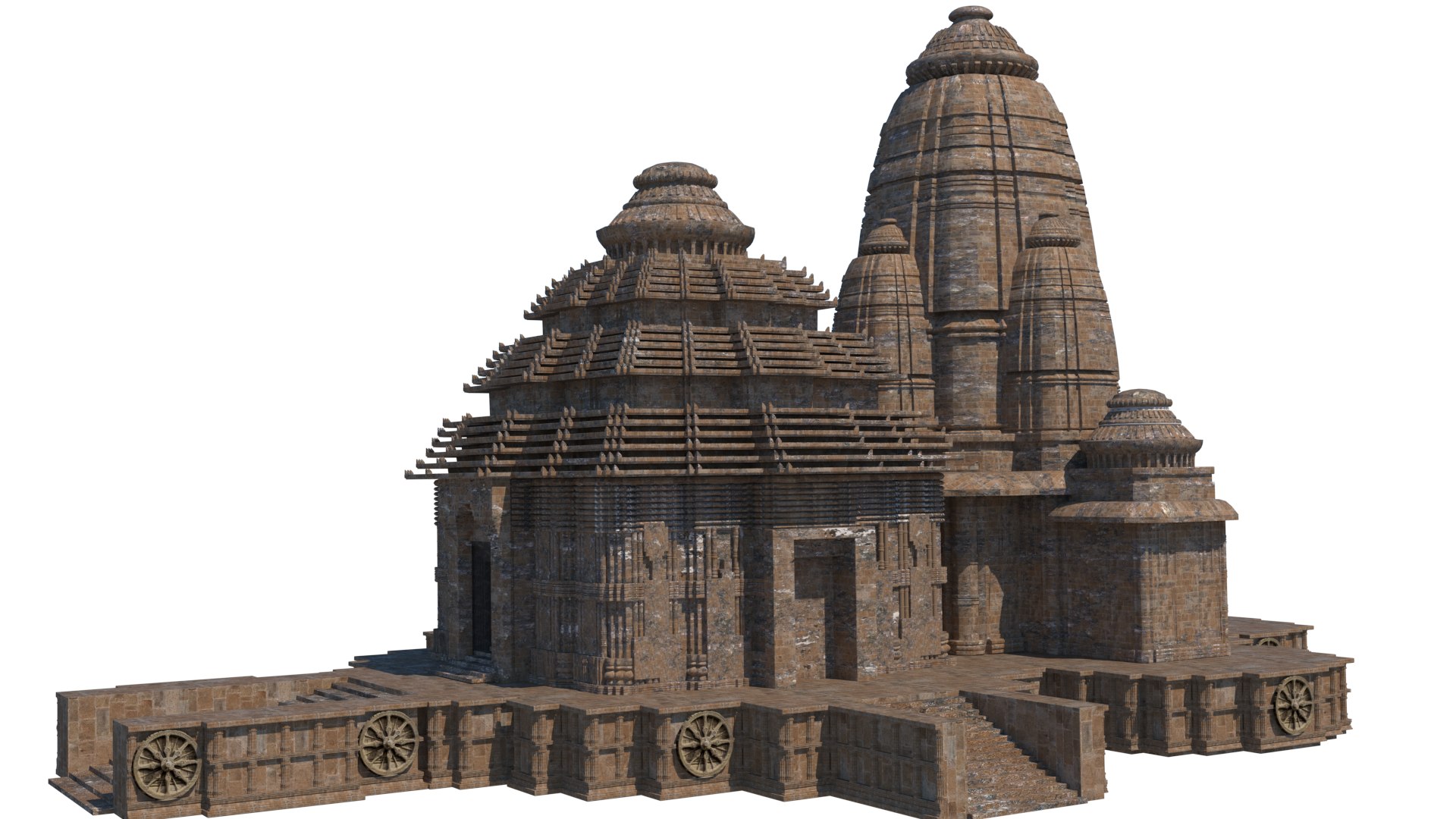 ArtStation - Konark sun temple in 256-bit