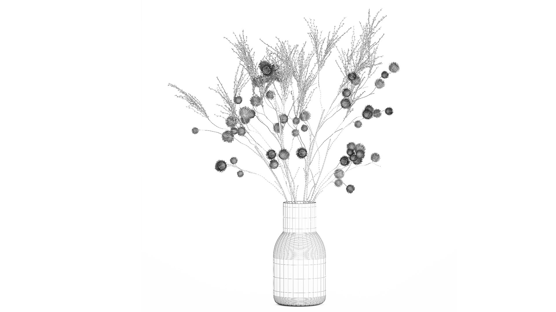 Bouquet of dried flowers from white branches of thistle 546 model https://p.turbosquid.com/ts-thumb/bn/OmQH0q/bj/1bouquetwhite050409/jpg/1745243884/1920x1080/fit_q87/d300c196b7d77ab4d37e727c6dcba30d833d4b9e/1bouquetwhite050409.jpg